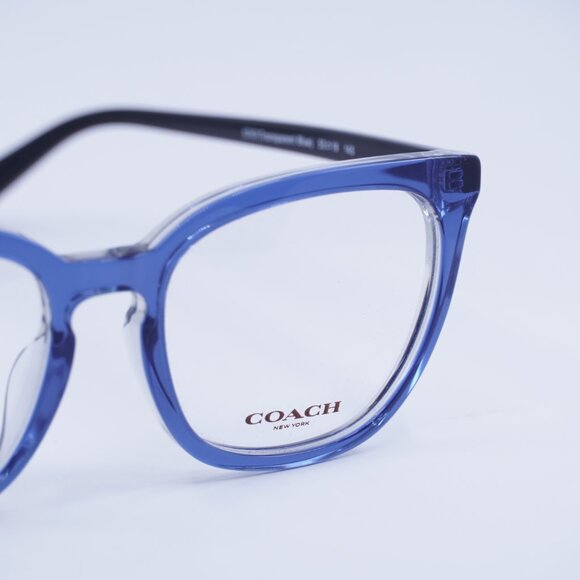 Coach HC6222F 5787 Eyeglasses Blue 53mm Square Frame - Picture 2 of 10